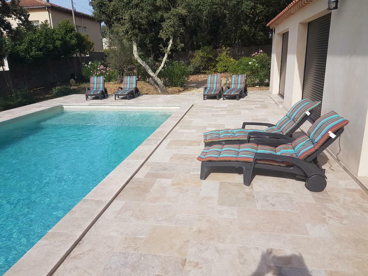 La Casita Villa Avec Piscine Pres D'Uzes Saint-Laurent-la-Vernede Ngoại thất bức ảnh