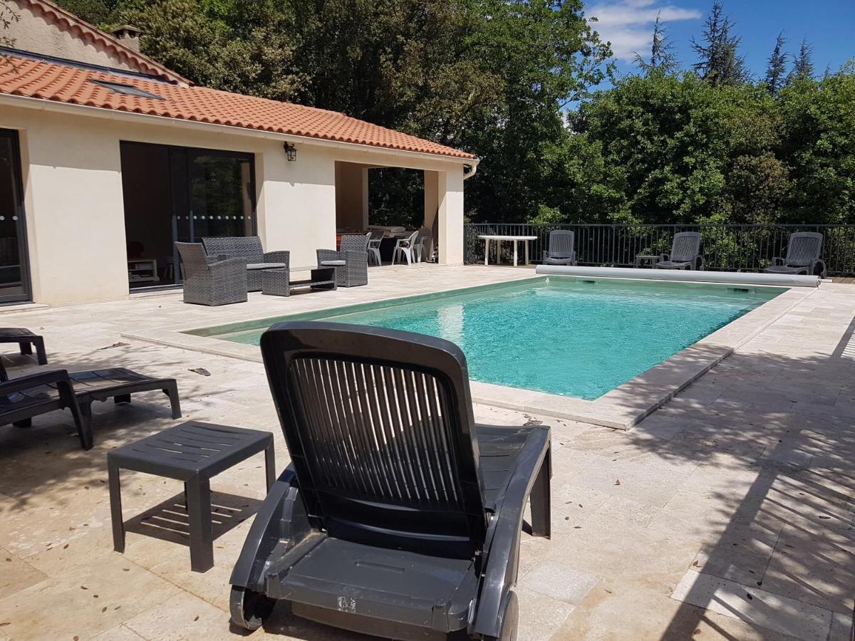 La Casita Villa Avec Piscine Pres D'Uzes Saint-Laurent-la-Vernede Ngoại thất bức ảnh